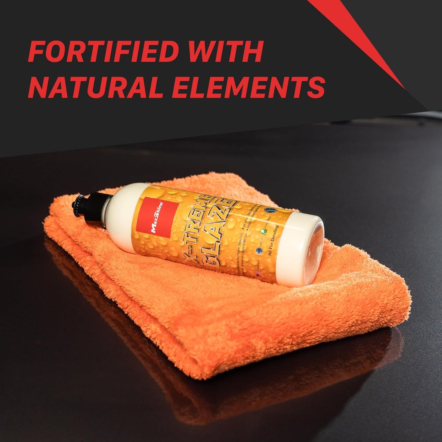 Maxshine 16oz XTreme Glaze – Ceramic and Montan Wax, Durable and Super Glossy Wet Finish Look, Long Lasting Protection