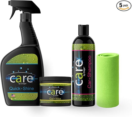 Care Car Wash Care Kit, Automotive, Detail Your Car’s Exterior, 5 Piece Set, Includes Microfiber Towels, Works on Cars, Trucks, SUVs and More