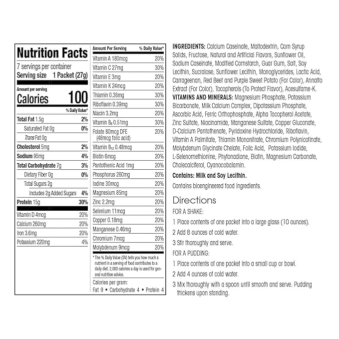 WonderSlim Meal Replacement Shake, Strawberry Cream, 15g Protein, 24 Vitamins & Minerals, Gluten Free (7ct)