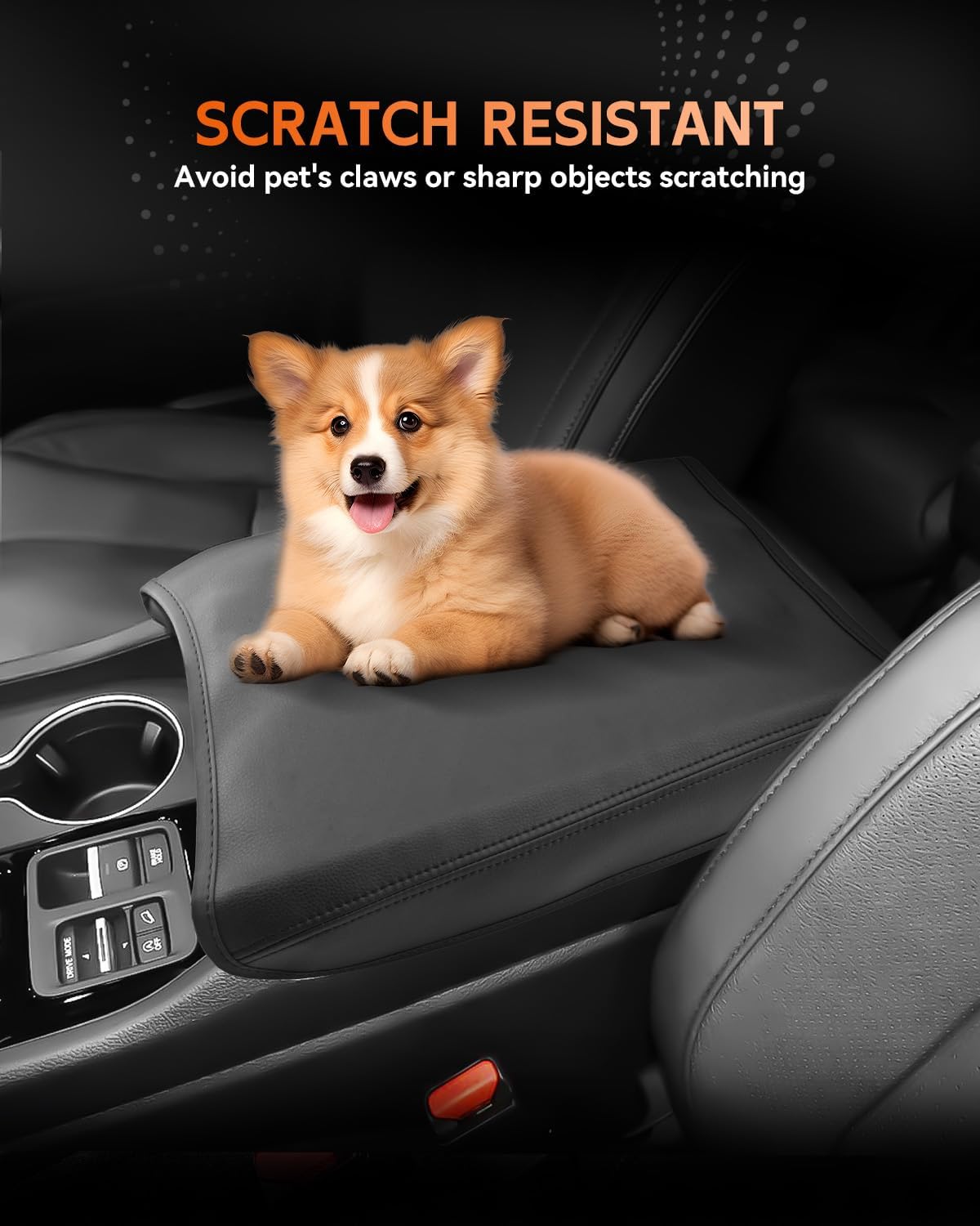 CDEFG for Honda Pilot/Ridgeline/Passport Center Console Cover Armrest Box Cover for Honda Pilot 2023 2024 2025, 2024 2025 2026 Ridgeline/Passport Accessories Arm Rest Protector