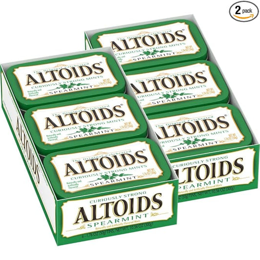 Altoids Spearmint Mints, 1.76 ounce (12 Packs)
