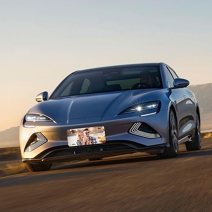 10 Pack Sublimation License Plate Blanks 6"X12" Metal Aluminum Automotive Front License Plate Tag,Thermal Transfer DIY Custom Picture Design for Blank signboards Plates