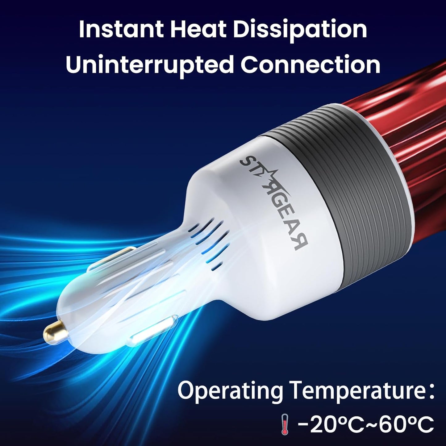 Starlink Mini Car Adapter - 12V to 24V DC Step Up Converter with 60W Car Cigarette Lighter Adapter, Starlink Mini 12V Adapters Supports Official 30M Starlinks Cable, Ideal for RV, Boat, Trailer