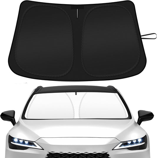 Car Windshield Sun Shade Compatible with 2023 2024 2025 Lexus RX350 RX350F Sport RX350L Accessories Foldable Front Window Sunshade Custom Windshield Cover Sun Visor