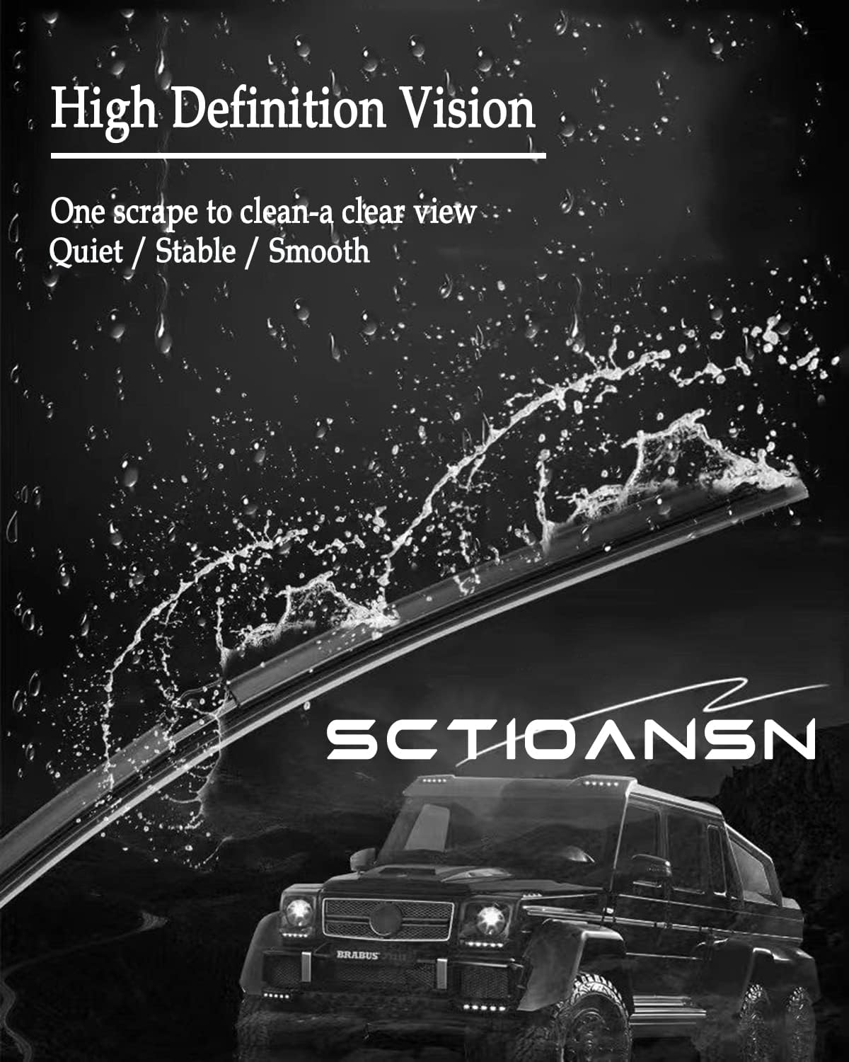 3 Wipers Set-26"+20" Front Windshield Wipers and 12" Rear Wiper Blade for 2018-2022 BMW X3,2019-2022 BMW X4 Factory Original Equipment Replacement (Pack of 3)‎