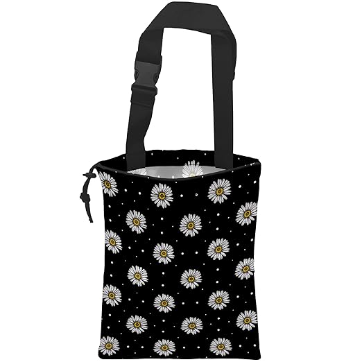 Car Garbage Bag Hanging Car Trash Can for Back Seat with Drawstring