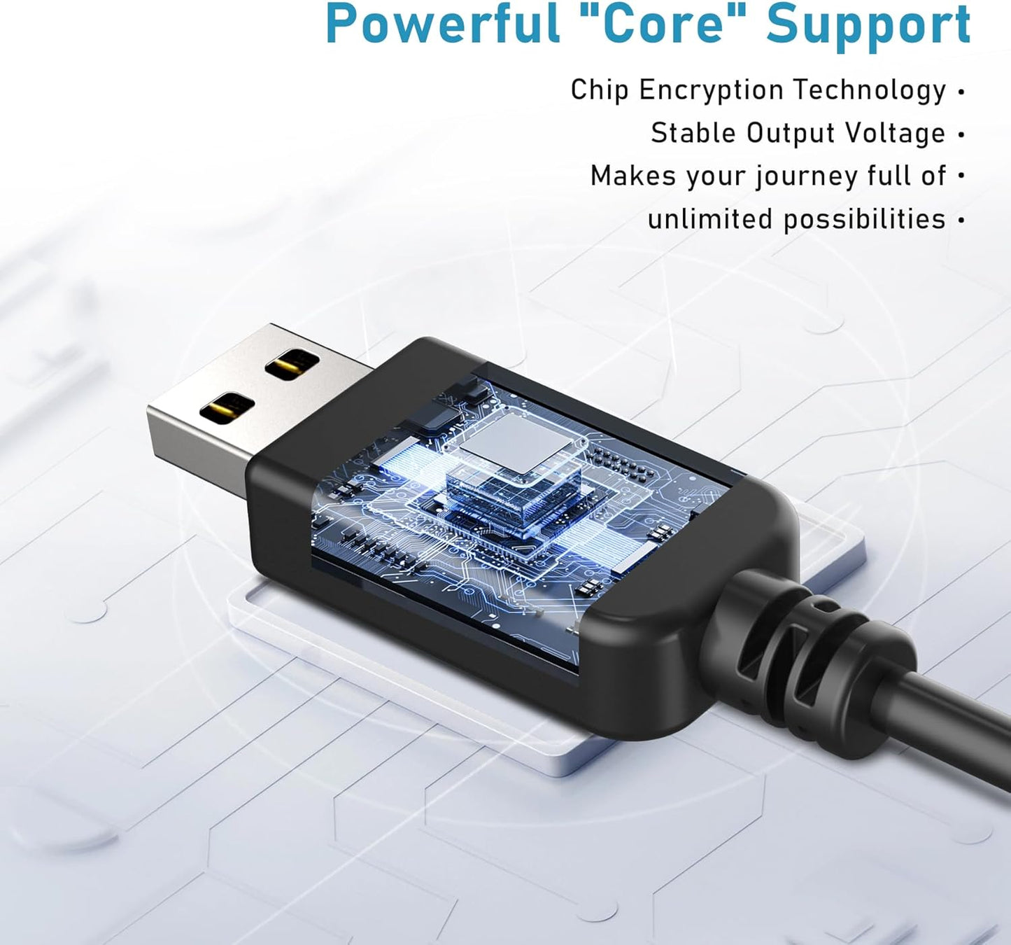 Radar Detector Cable, USB to RJ11 Plug,Replacement Radar Detectors Power Cable for Escort MAX 360 Unide R1 R3 R4 DFR8 DFR9 Passport 9500i Radenso XP Beltronics STI Radar Detectorr(RJ11-9.84ft)