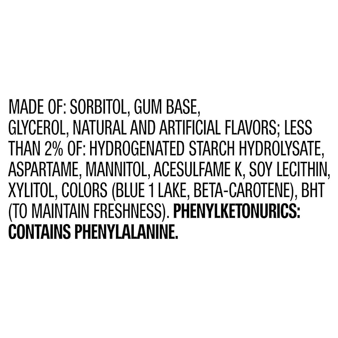 WRIGLEY'S ORBIT Gum Sugar-Free Spearmint - 12 Packs in Bulk, 14 Pieces Each - Chewing Gum, 168 Total Pieces