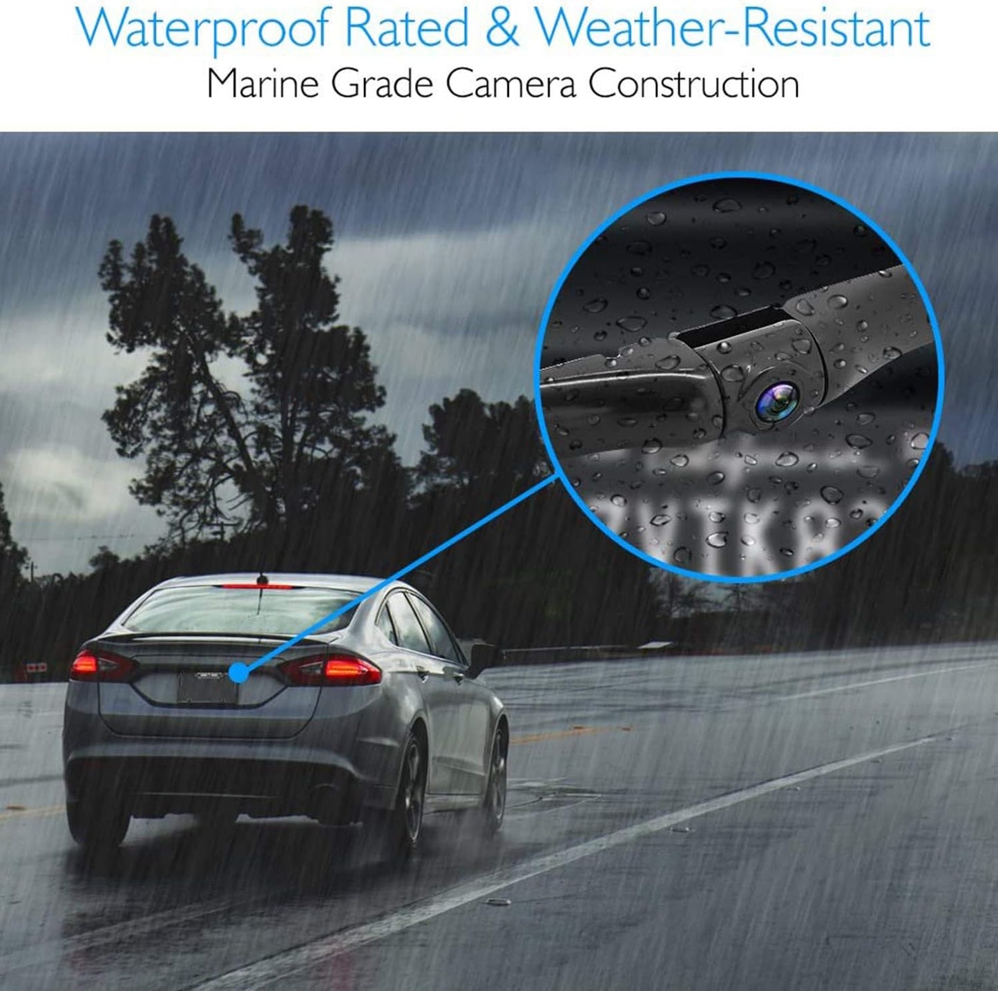 Pyle Dash Cam, Rearview Mirror Monitor, Night Vision, 7.4” LCD Screen, Backup Camera, Slim Bar Design, Waterproof IP-69, G-Sensor, Audio Recording, 32GB Memory Slot, Universal Mount, Includes Cables