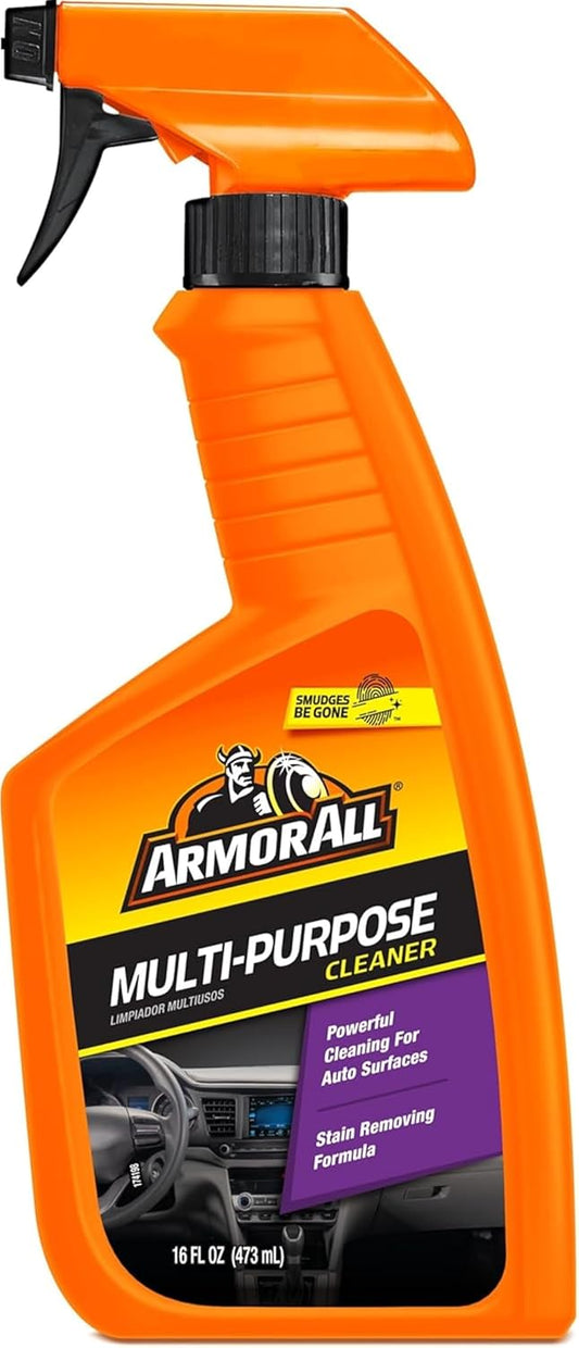 Armor All Multi Purpose Cleaner , Car Cleaner Spray for All Auto Surfaces, 16 Fl Oz