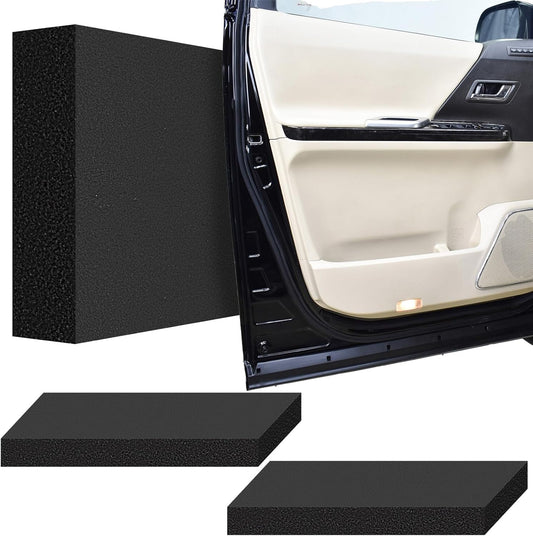 Garage Wall Protector for Car Doors, Garage Wall Bumper, Waterproof Garage Anti-Collision Strip, 11.8" x 3.9" x 1.18" Self Adhesive EVA Foam for Collision Protection (2 Pack)