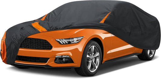 in Full Exterior Car Cover All Weather, Waterproof,UV Resistant, Dustproof, and Snowproof Fit Coupe Audi TT,BMW Z4,Honda CR-Z,Hyundai Tiburon,Mazda RX-7,718,BRZ,350/370Z etc.Size Chart C2