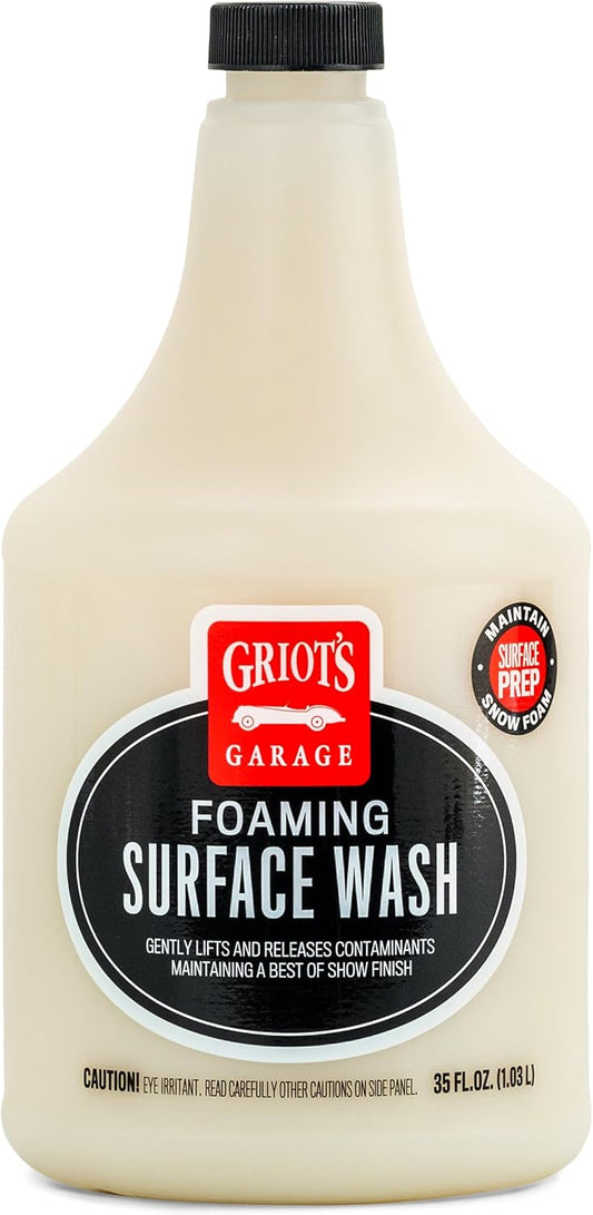 Griot's Garage BOSS Foaming Surface Wash for Car Cleaning and Detailing, Compatible with the BOSS Foam Cannon Auto-Mix System, 35oz