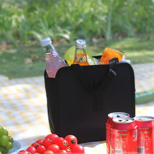 car Trash can,Collapsible/Foldable Car Trash Can, Hanging Car Trash Bag,Hanging Waterproof Leakproof Trash Can,Leakproof Car Trash Can,(3 Gallons)