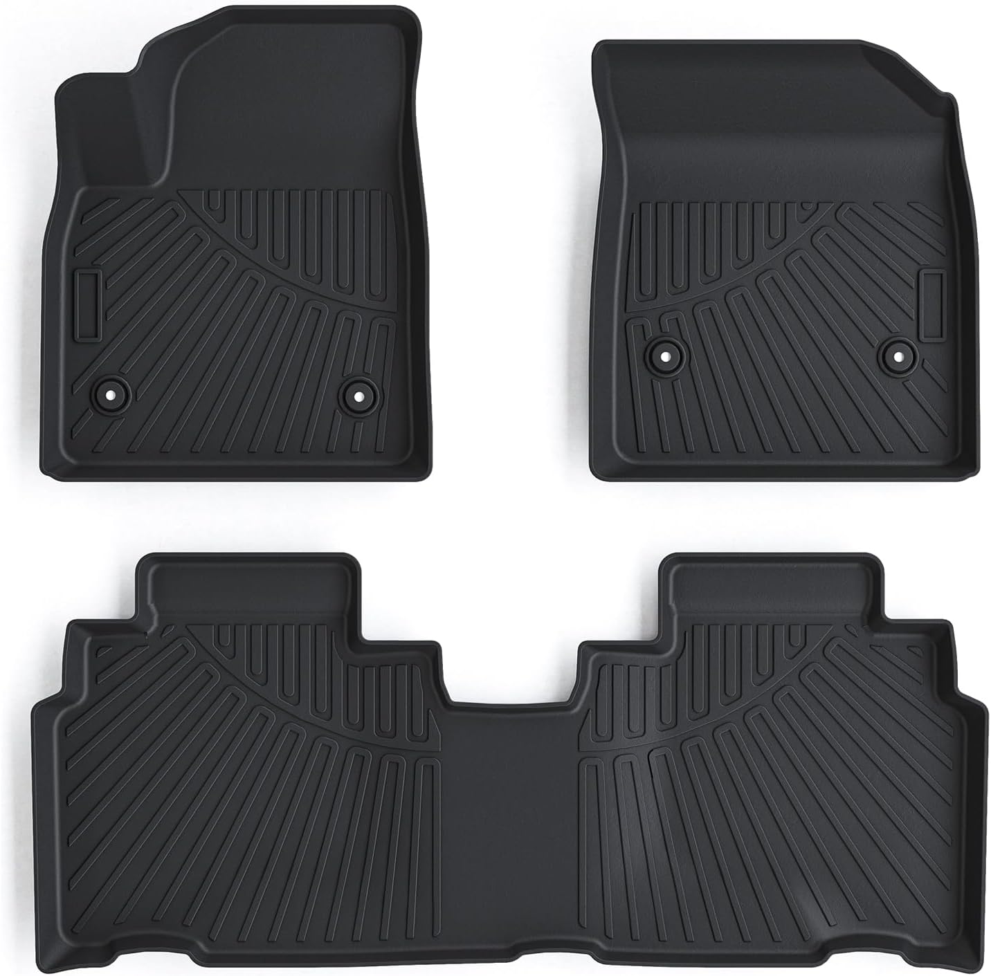 Cartist Floor Mats Fit for Chevrolet Blazer EV 2024 2025 2026/Cadillac Lyric 2023-2025 2026 All Weather Floor Mat Heavy Duty Carpet Protection
