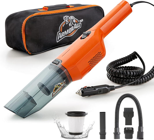 Armor All AA12V2 0903 Car Vac, Compact, Orange