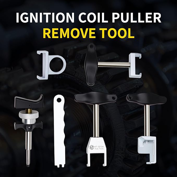 Spark Plug Ignition Coil Removal Puller Kit Compatible with Audi VW 1.2 1.4 1.6 1.8 2.0 2.3 3.0 3.2 Engine, OEM Replace T10530 T10094A T10166 T40039 T10095A