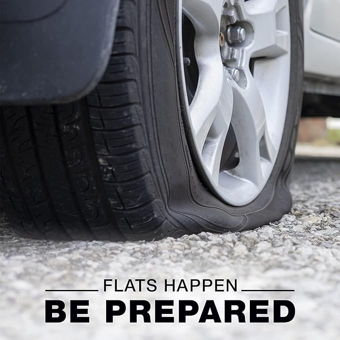 Fix-A-Flat S60420 Aerosol Emergency Flat Tire Repair and Inflator, for Standard Tires, Eco-Friendly Formula, Universal Fit for All Cars, 16 oz. (Pack of 1)