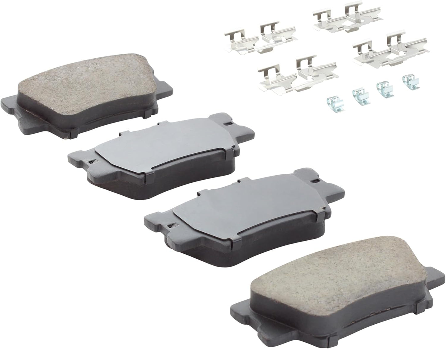 Premium Ceramic Rear Brake Pads (1001-1212C) Compatible with 2007-2024 Lexus/Pontiac/Toyota (Avalon/Camry/ES300h/ES350/Hilux/HS250h/Matrix/Vibe)