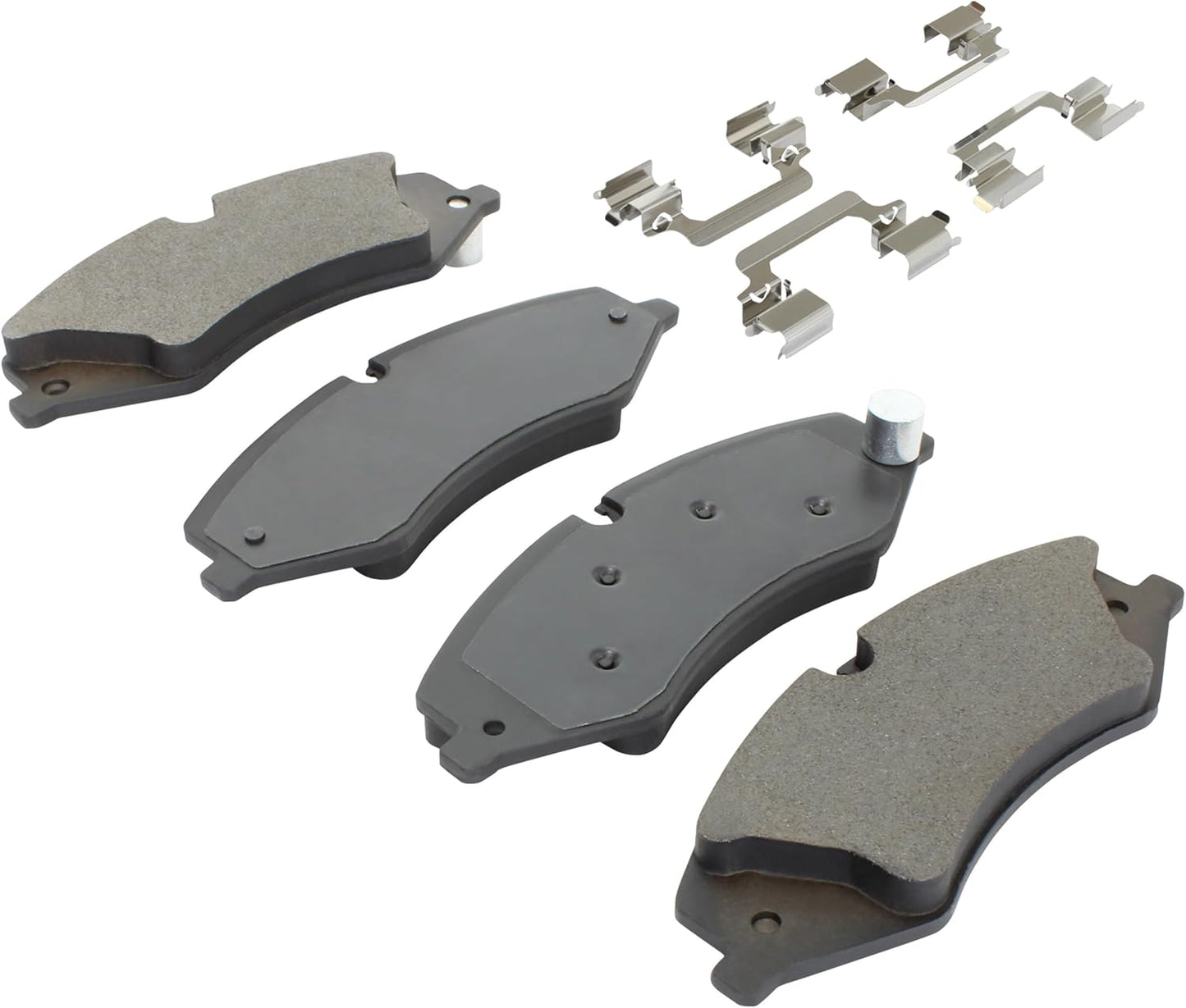 Premium Semi-Metallic Front Brake Pads (1001-1479M) Compatible with Land Rover Discovery 2017, LR4 2016-2011, Range Rover 2017-2013, Range Rover Sport 2017-2011
