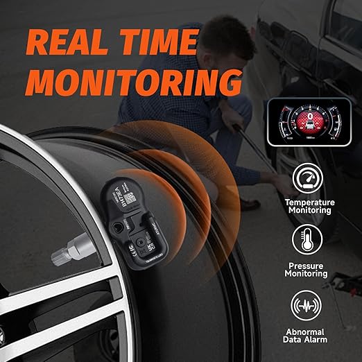 Set of 1 TPMS Sensor Tire Pressure Monitoring System Sensor 315MHz Compatible with Toyota Alphard Asian Dragon Prius Corolla iM Vios GT86 Land Cruiser Prado Yaris Wilfa FR-S Replaces# 4260706020