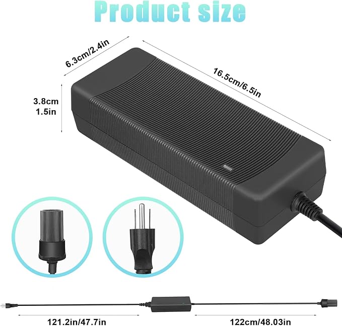 for 12V Green Mountain Barbecue Power Adapter Converter Suitable for GMG P-1001 P-1295 P-1266