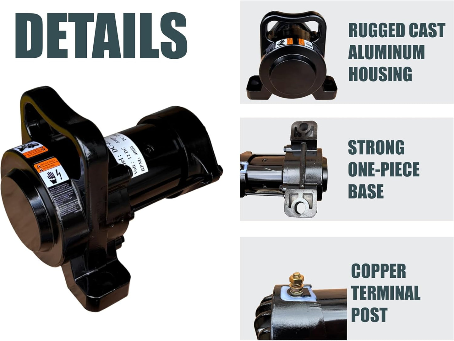 Dump Truck Vibrator Replacement for Clean Bed, Shake Out Excess Material in Truck Bed (DC-3500)