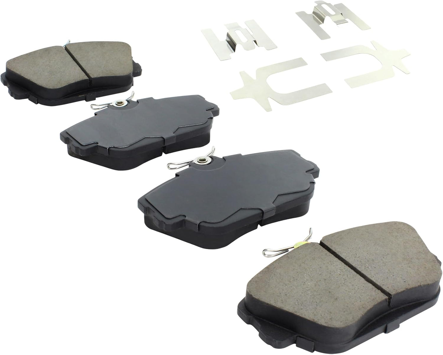 Premium Ceramic Front Brake Pads (1001-0598C) Compatible with 1993-2007 Ford/Lincoln/Mercury (Continental/Cougar/Mark VIII/Sable/Taurus/Thunderbird)