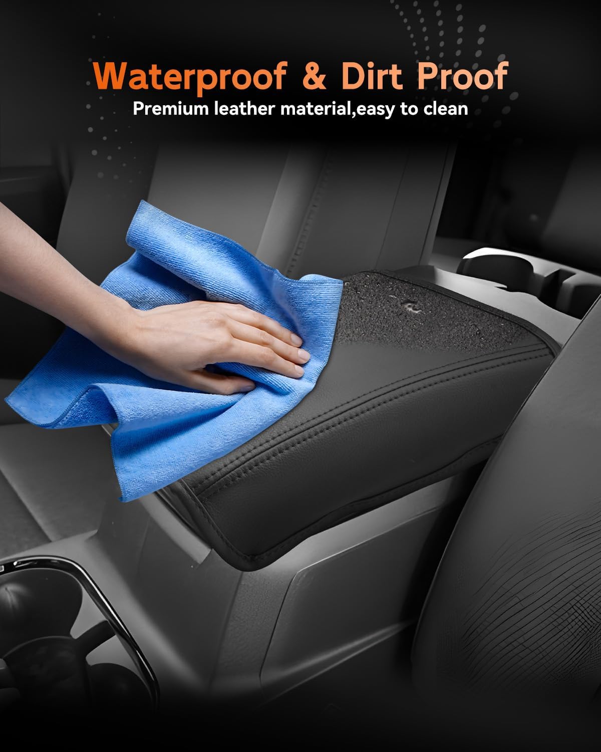 CDEFG for Chevrolet Colorado -GMC Canyon 2023-2025 2026 Center Console Cover Armrest Box Cover for Colorado/Canyon Accessories Console Arm Rest Protector