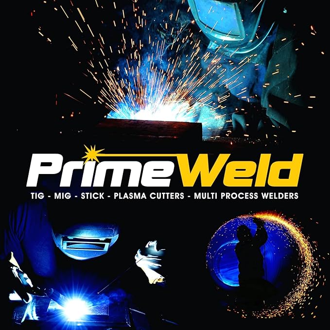 PrimeWeld 100% Argon Gas Welding Tank Full 125CF | DOT 3AA | USA CGA 580 Valve | Best Gas for TIG Welding Applications | Cylinders Full & Ready to Use