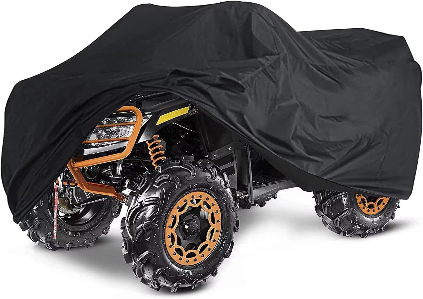 Kayme ATV Cover Waterproof Heavy Duty All Weather, Quad 4 Wheeler Cover Sun Rain Snow Protection, Fits for Honda, Yamaha, Polaris, Suzuki, Kawasaki, Can-Am Arctic Cat, XXXL (100x43x48 inch)
