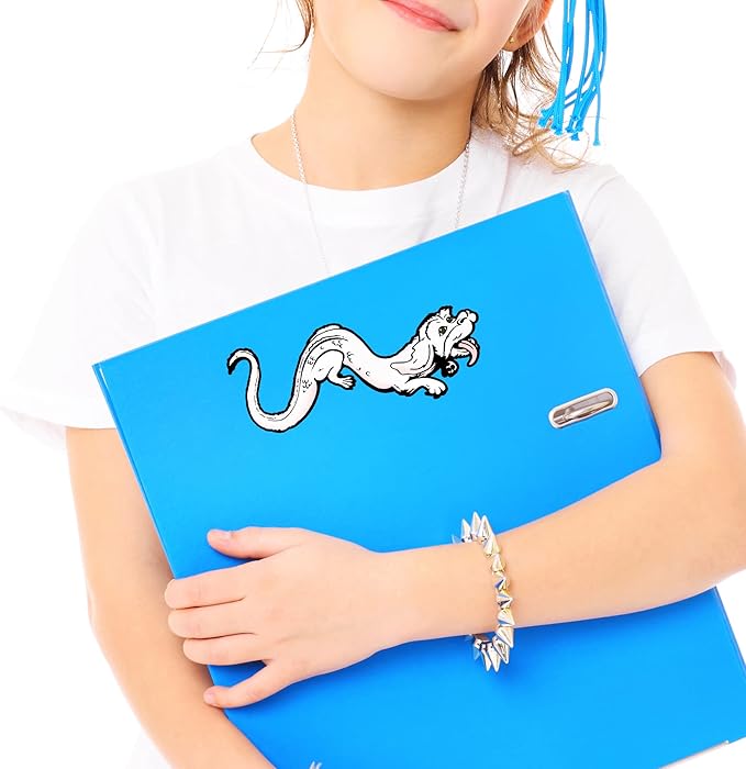 Luck Dragon Sticker Decal Notebook Car Laptop 5.5"x2.5" (Color)