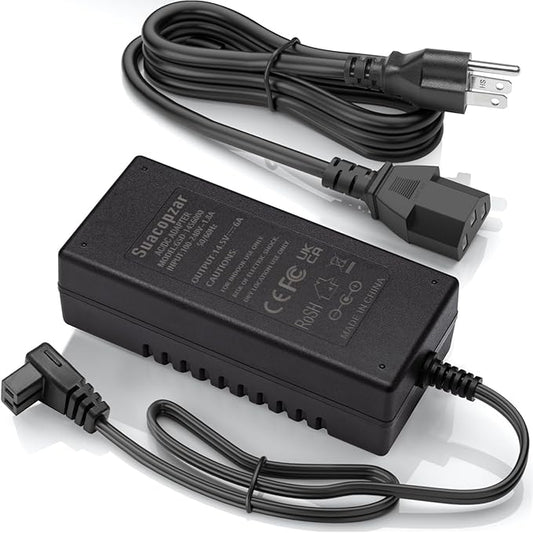 AC to DC Converter Power Supply for 12V Fridge, 3 Prong Plug 14.5V 87W AC Power Cord Cable Compatible with Car Refrigerator Alpicool, Bodega, Euhomy, BougeRV, ARB, ICECO, Setpower, JoyTutus