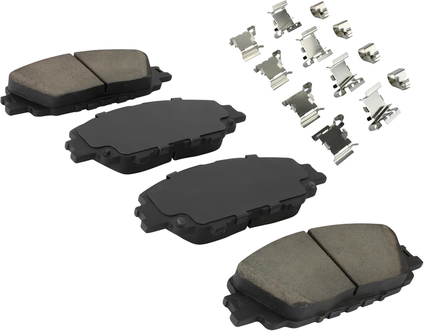 Premium Ceramic Front Brake Pads (1001-2176C) Compatible with Toyota Corolla 2019-2024, Toyota Prius 2023-2024, Toyota Prius Prime 2023-2024