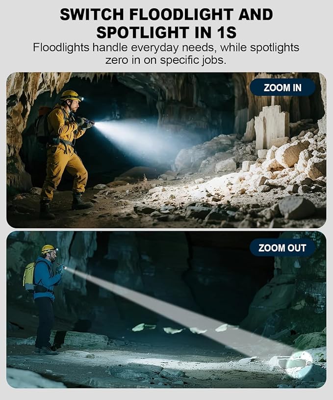 USB C Flashlight High Lumens Rechargeable 3Packs-800L Small Bright Flash Light with 12H Long Life,5 Modes,Zoomable,Pocket Powerful LED Tactical Flashlights for Home Emergency Camping Outdoor Rescue
