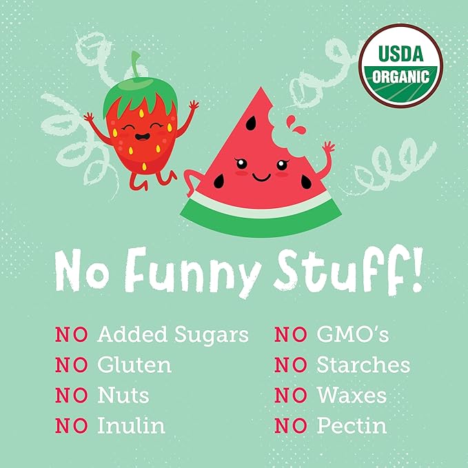 YOU LOVE FRUIT - WATERMELON BERRY All Natural Fruit Snacks, Healthy Snack Pack, Real Fruit! Gluten Free, Non GMO, Vegan, Fiber packed, Low Fat, Kosher, Variety Pack, Great For Adding To Gift Box, 1.0 oz (Pack of 12)