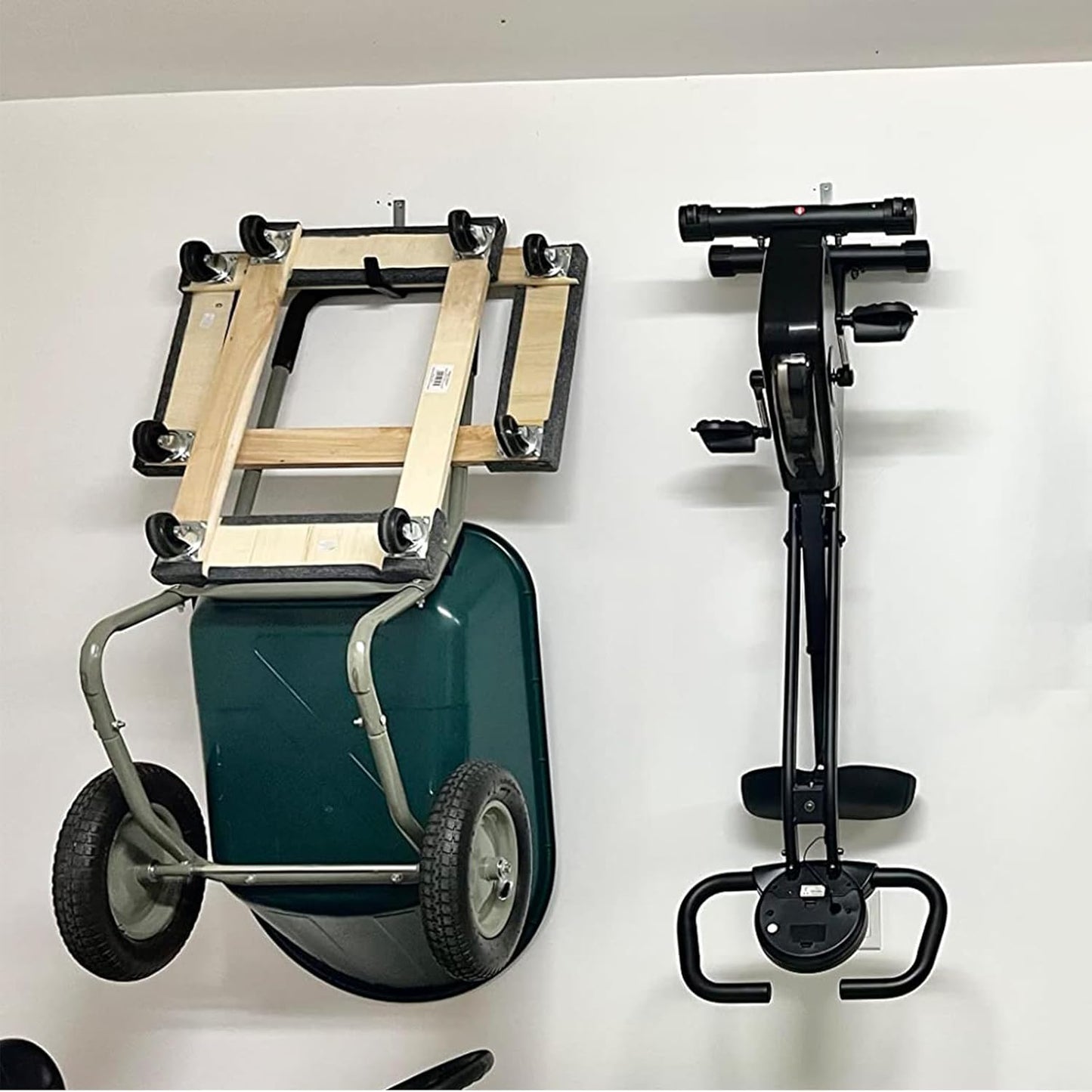 AccEncyc Heavy Duty Garage Hooks, 2Pcs Stainless Steel Wall Mount Hooks, 50lb Weight Capacity, for Garden Hose, Bike, Ladder, Tool Organizer