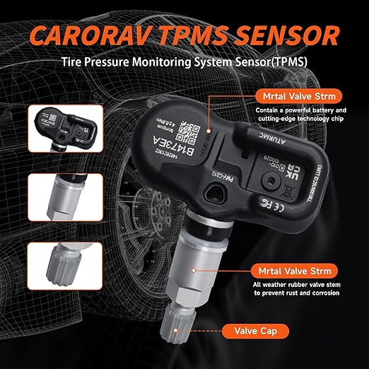 Set of 1 TPMS Sensor Tire Pressure Monitoring System Sensor 315MHz Compatible with Toyota Alphard Asian Dragon Prius Corolla iM Vios GT86 Land Cruiser Prado Yaris Wilfa FR-S Replaces# 4260706020
