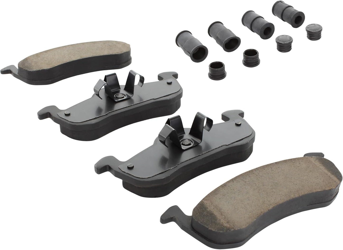 Premium Ceramic Rear Brake Pads (1001-1279C) Compatible with Ford Expedition 2007-2017, Lincoln MKT 2013-2019, Lincoln Navigator 2007-2017