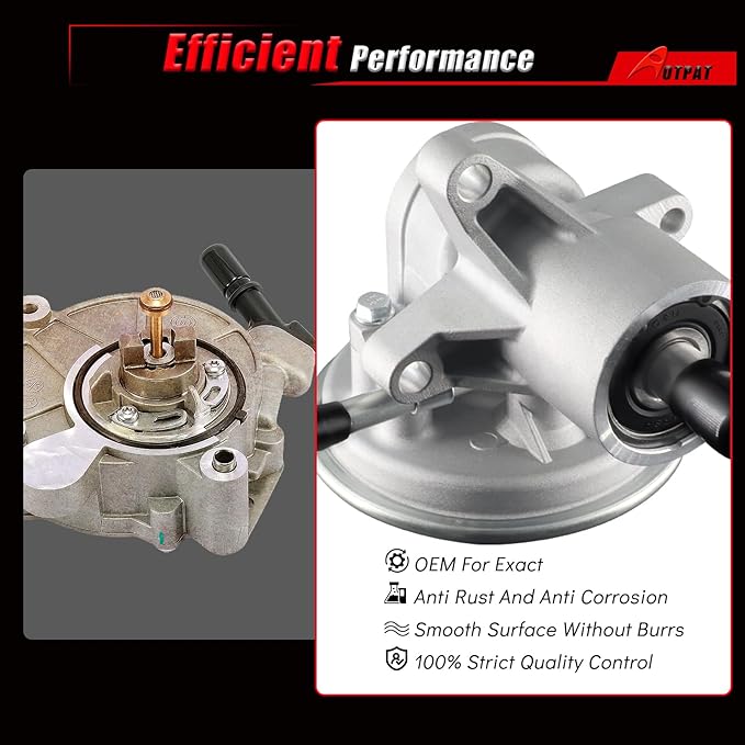 Vacuum Pump Compatible for:-Isuzu NPR 1995 1996 1997 1998 1999 2000 2001 2002 2003 5.7L, 2003-2018 6.0L, 2005-2019 6.0L HD OE# 97241035 904-862 8972410351 290KT00020 90486