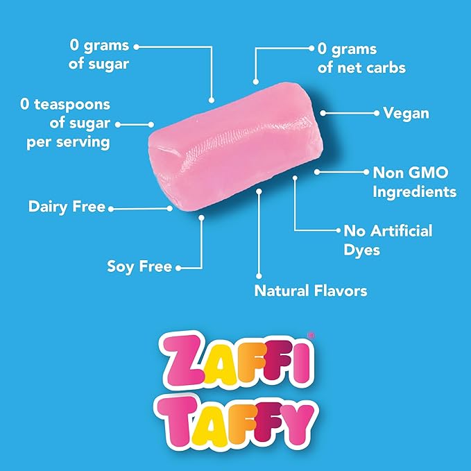 Zollipops Gabby's Dollhouse Variety Pack - Mixed Fruit Flavored Lollipops, Ball Popz, and Zaffi Taffy - Three 5 Oz. Bags for Sweet and Fun Treats