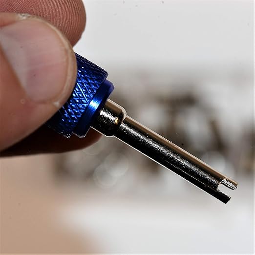 Car A/C Repair Kit - O-Ring Set + AC Valve Cores | Fix Air Conditioning | + Removal & Install Tool | R12 & R134a | - Also for Tire Valve Stems!