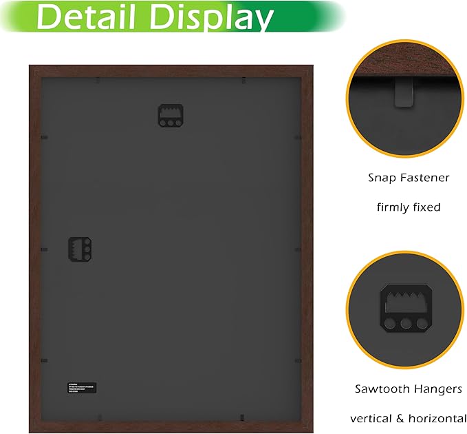 FrameWorks 2-Pack, 12x16 Matted to 8x12 Picture Frame, Mahogany ??Classic Wooden Photo Frame with Tempered Glass, Modern Matte Finish for Prints, Posters, Certificates & Wall Decor ??Gallery-Ready