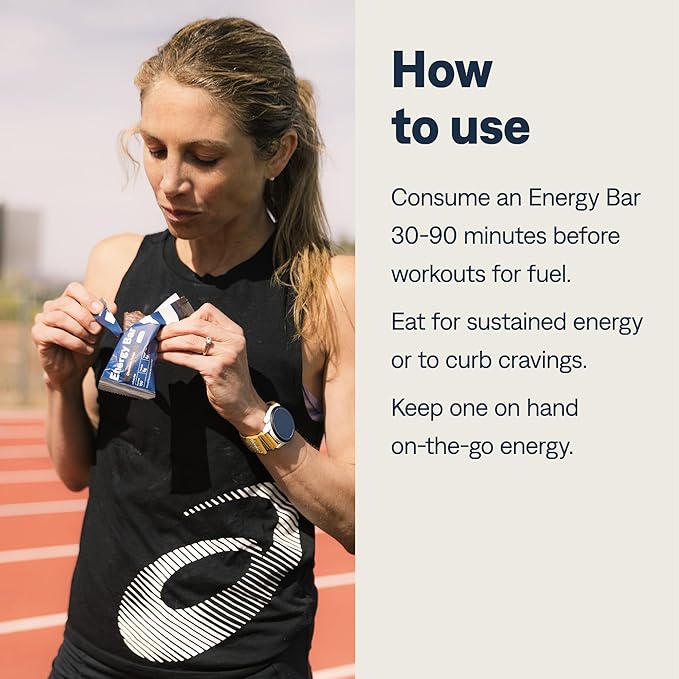 UCAN Energy Bars | Low Sugar, Low Calories | Gut Friendly, Caffeine-Free, Vegan, Non-GMO, No Soy, Keto Friendly | Running, Cycling, Fitness, Pre & Post Workout | Salted Peanut Butter 12 Count