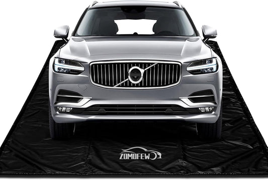 Garage Car Mat, Non-Slip Garage Floor Mat, Heavy Duty Waterproof Containment Mat for Snow Ice Water and Mud (8'6" x 20')