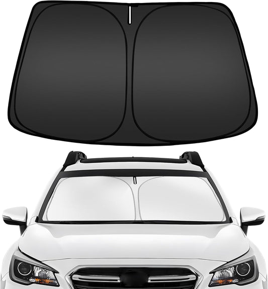ARISMOTOR Windshield Sun Shade for S-ubaru Outback 2020-2025, Custom Fit Foldable Front Window Sunshade Sun Visor Protector, Block UV Rays Keep Your Car Cooler