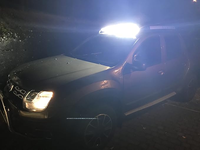 AngelMa Single Row 31" 150W LED Work Light Bar Spot Flood Combo LED Light Bar Off Road SUV ATV Truck Car Boat Bumper Rock Slim