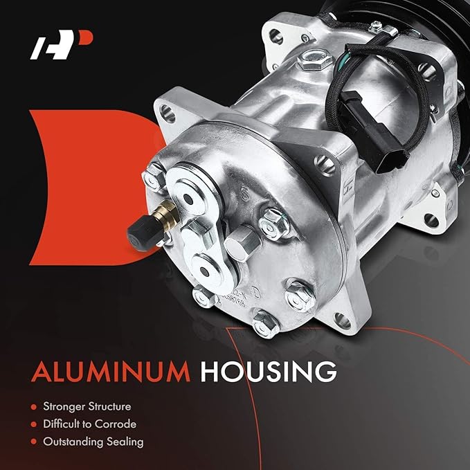 A-Premium Air Conditioner AC Compressor with Clutch Compatible with Caterpillar Models