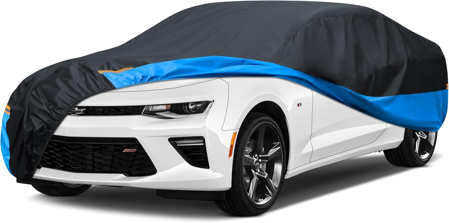 Car Cover Waterproof All Weather Outdoor Windproof Dustproof UV Protection Fit Coupe Mazda Miata/MX-5, BMW Z1/Z3/Z4, Honda S2000, Chrysler Crossfire, Saturn Sky, Pontiac Solstice etc.