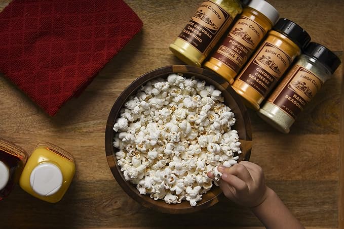 Amish Country Popcorn | 4 Ounce Variety Gift Sets | Old Fashioned, Non-GMO and Gluten Free (Closed Variety Gift Set, 8-4 Ounce)